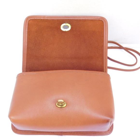 Vintage Coach Legacy Casino Crossbody Purse Tan - Picture 6 of 8